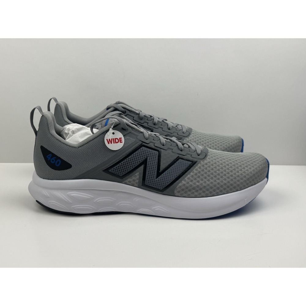 New Balance 460v4 Running Shoes Men's Size 12 2E Wide Grey/Blue M460LG4